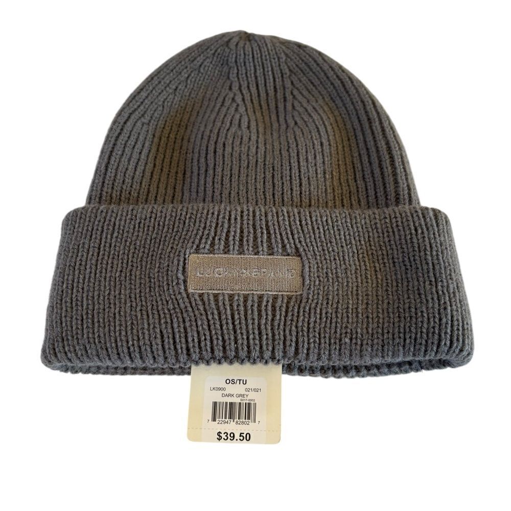 Gray Knit Beanie